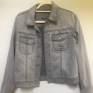 Kut from Kloth gray denim jacket